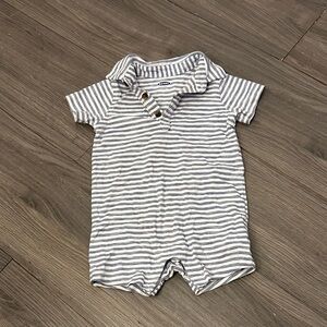 Striped Baby Romper